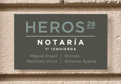 Notaría Heros 28 - Nicolás Almarza y Miguel Ángel Martínez