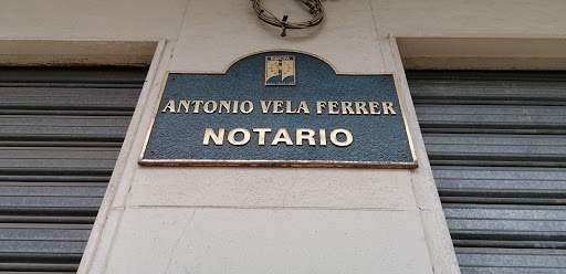 Notari Antonio Vela Ferrer