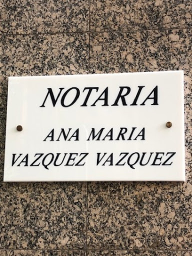 Notaría Ana María Vázquez Vázquez
