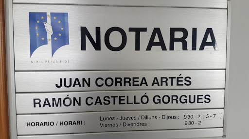 Notaria Correa Castelló