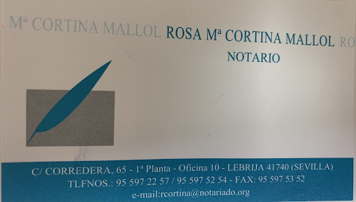 Notaría Rosa María Cortina Mallol