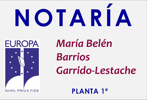 Notaría Valladolid María Belén Barrios Garrido-Lestache